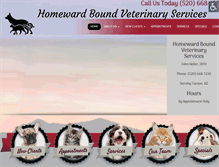 Tablet Screenshot of hwbvet.com